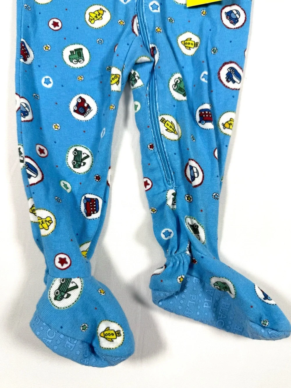 NWT THE CHILDREN’S PLACE Boys Transportation Footed Sleeper 6-9m BabyPLACE NEW